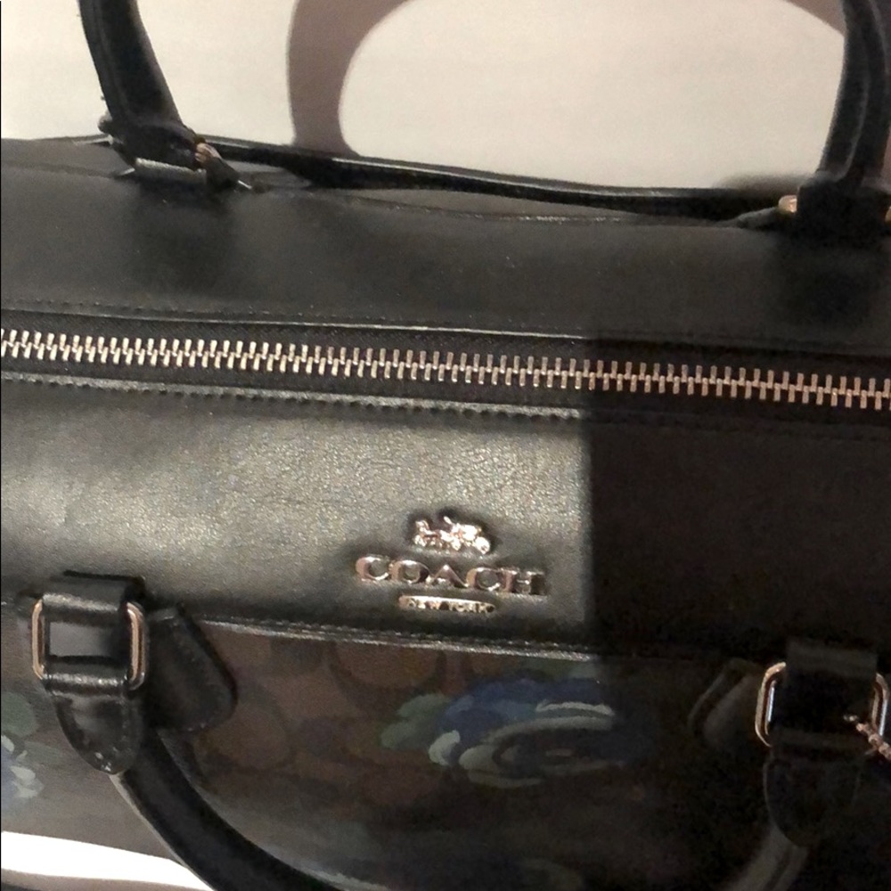 COACH Rowan Floral Satchel & Wallet - Picture 3 of 13